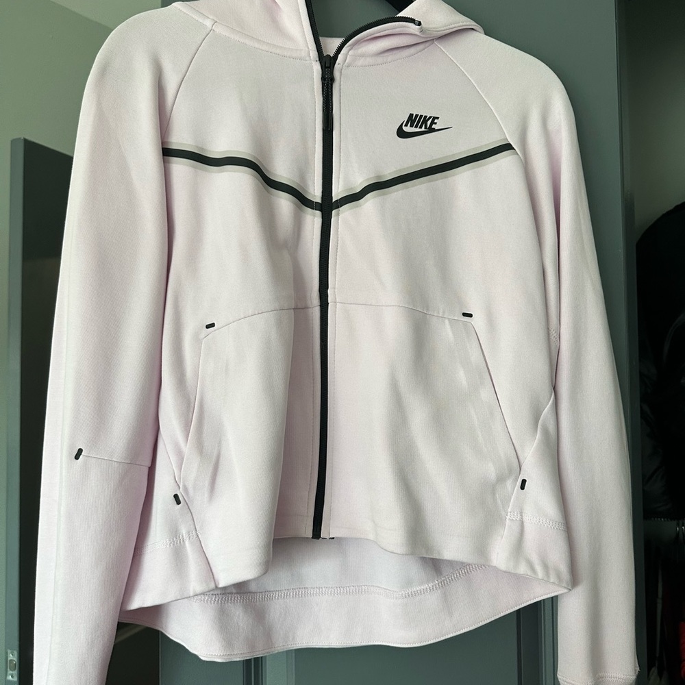 light pink Nike tech